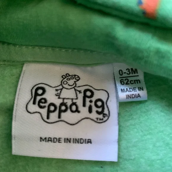 Peppa Pig George Baby Hoodie - Picture 4 of 5
